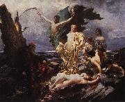Franciszek zmurko The Past of Sinner - Seven Deadly Sins. Spain oil painting artist